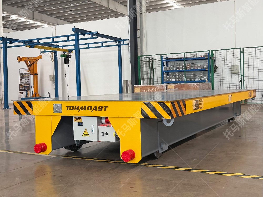 苏州某重型装备公司轨道电动平车案例